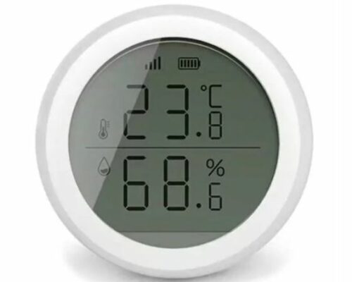 MOES Senzor temperature i vlage, ZigBee, display