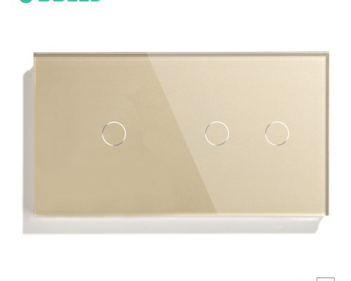 Bs00040 Panel Za Sm Switch Bseed Staklo 1 G Sa 2 G Zlatni